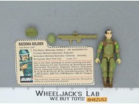 Zap V1 Straight Arms RED CARD BACK Complete 1983 G.I. Joe Hasbro Vintage Figure