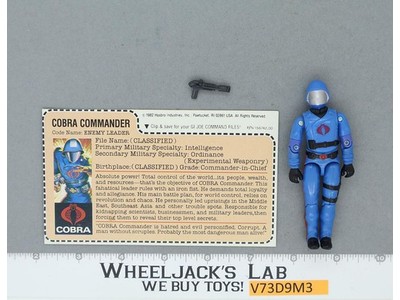 Cobra Commander V1.5 MAIL AWAY 100% Complete G.I. Joe 1983 Hasbro Vintag