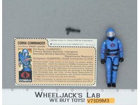 Cobra Commander V1.5 MAIL AWAY 100% Complete G.I. Joe 1983 Hasbro Vintag