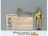 Recondo V1 100% Complete RED CARD BACK G.I. Joe 1984 Hasbro Vintage Action