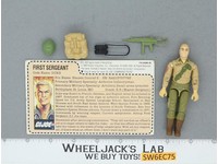 Duke V1 MAIL AWAY Flag 100% Complete G.I. Joe 1983 Hasbro Vintage Action Figure