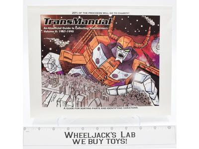 TransManual The Unofficial Guide to Transformers Vol. II 1987-1990