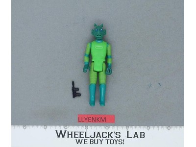 Greedo 100% Complete Star Wars 1978 Vintage Kenner Action Figure NO REPRO