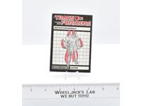 Jetfire Action Figure Instruction Manual Booklet 1985 Hasbro G1 Transformers