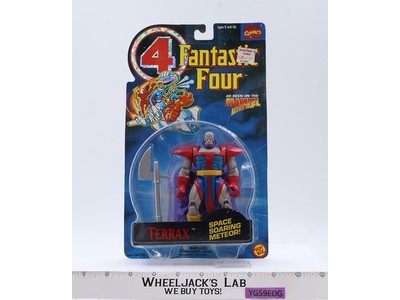 Terrax Fantastic Four Marvel Comics 1994 Toybiz Action Figure NEW MOSC SEALED