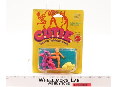 C.U.T.I.E. Mini Doll Set Mattel 1986 Vintage Minature Doll Figures MOSC NEW