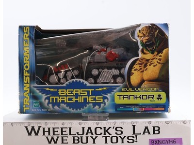 Evil Vehicon Tankor Transformers Beast Machine 1999 Hasbro Figure NEW SEALED