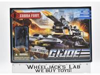 Cobra Fury Tank W/Alley-Viper Officer Figure 2010 MISB NEW GI Joe Hasbro