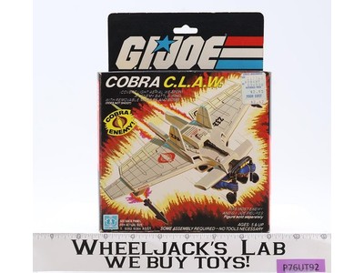 Cobra Claw C.L.A.W. Glider 100% Complete G.I. Joe 1983 Hasbro Vintage Vehicle