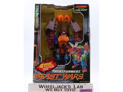Optimal Optimus Transformers Beast Wars Transmetals 2 1998 Kenner NEW MIB