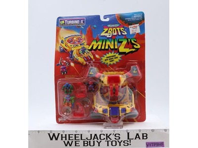 65980 Turbine X Micro Machines Z-Bots Mini Z's 1994 Galoob Set NEW MOSC SEALED