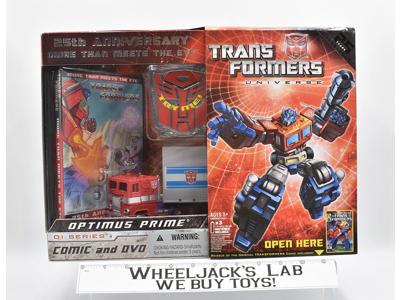 Optimus Prime 25th Anniversary Universe Deluxe NEW MIB 2008 Hasbro Action Figure