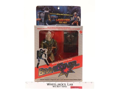 Laser Fire Tex Hex BraveStarr 1986 Mattel Vintage Action Figure NEW SEALED