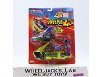 65980 Spybase 7 Micro Machines Z-Bots Mini Z's 1994 Galoob Set NEW MOSC SEALED