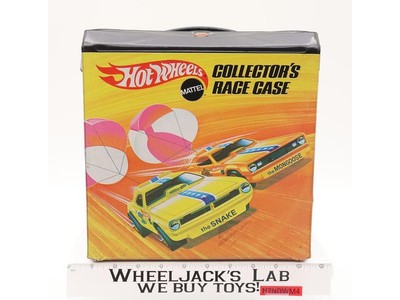 Collector's Race Case W/6Trays Hot Wheels 1969 MattelStorage Case Hold 72 Cars