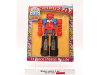 11-Piece 3-D Puzzle Gobots 1985 Tonka Illco Toy Co. Vintage Action Figure
