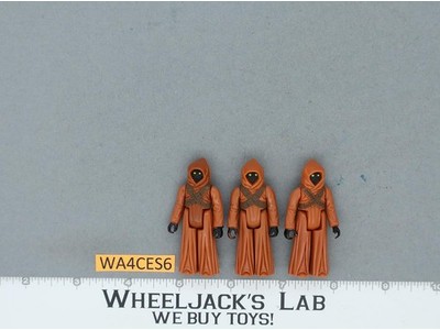 Lot of 3 Jawas Star Wars 1977 Kenner Vintage Action Figures