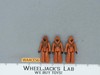 Lot of 3 Jawas Star Wars 1977 Kenner Vintage Action Figures