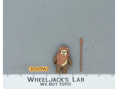 Wicket Ewok 100% Complete TAIWAN Star Wars ROTJ 1984 Kenner Figure NO REPRO