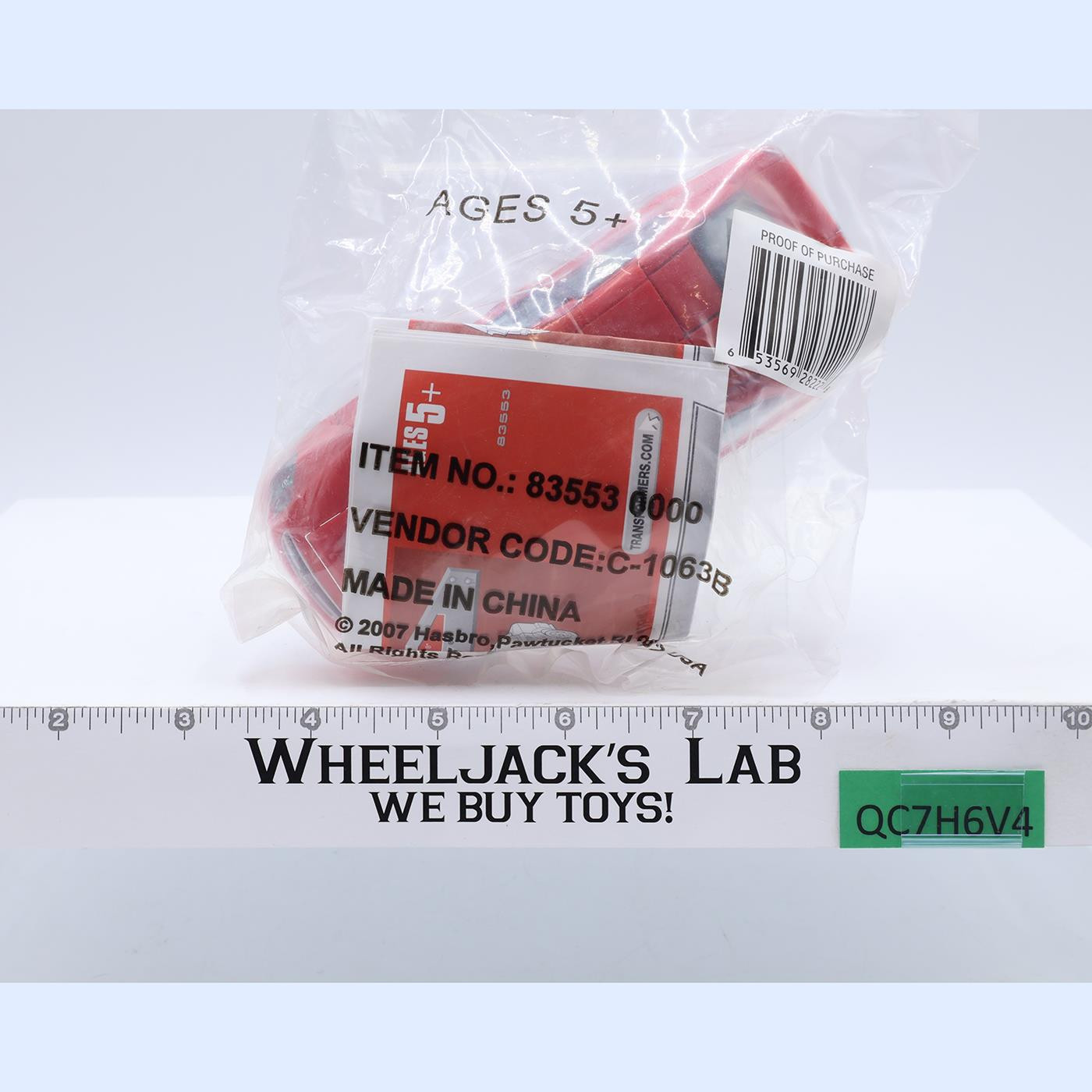 Swerve Chevy Aveo Exclusive BAGGED NEW 2007 Universe Hasbro Action Figure