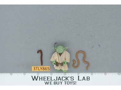 Yoda W/BROWN Snake 100% Complete Star Wars ESB 1980 Vintage Kenner NO REPRO