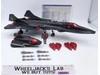 Cobra Night Raven S3P W/ Strato-Viper 100% Complete GI Joe 1986 Hasbro Vehicle