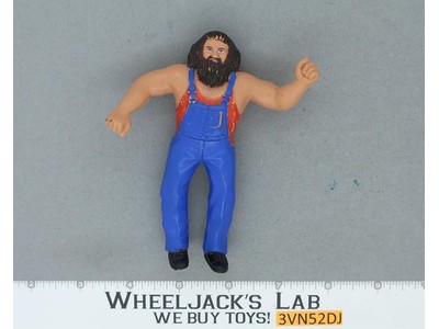 Hillbilly Jim 4.5" BENDIES Bendable 1985 WWF LJN Titan Sports Wrestling Figure