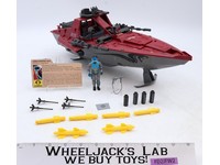 Moray Hydrofoil 100% Complete W/ LENS UNBROKEN GI Joe 1985 Hasbro Vehicle