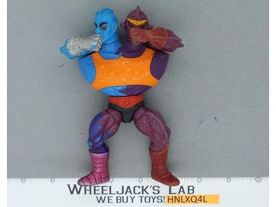Two Bad Flat Back Masters of the Universe MOTU 1984 Vintage Action Figure.