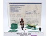 Zartan W/ Chameleon Swamp Skier GI Joe 1984 Hasbro Vintage Action Figure Vehicle