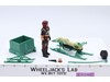 Zartan W/ Chameleon Swamp Skier GI Joe 1984 Hasbro Vintage Action Figure Vehicle