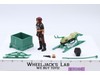 Zartan W/ Chameleon Swamp Skier GI Joe 1984 Hasbro Vintage Action Figure Vehicle