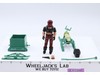 Zartan W/ Chameleon Swamp Skier GI Joe 1984 Hasbro Vintage Action Figure Vehicle