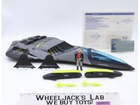 Phantom X-19 W/Ghostrider 100% Complete 1988 GI Joe Hasbro Vintage Vehicle