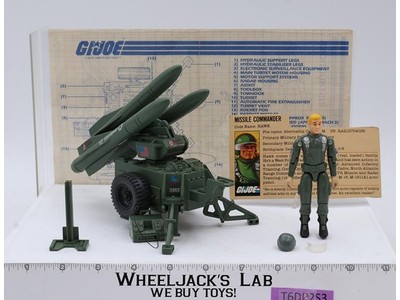 MMS Mobile Missile System W/ Hawk v1 100% Complete GI Joe 1982 Hasbro Vintage