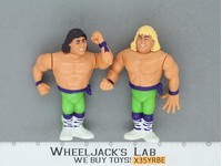 The Rockers Shawn & Marty 100% Complete WWF Wrestling 1991 Hasbro Action Figure