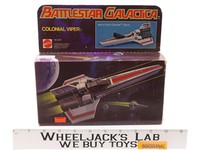 Colonial Viper Ship FIRING 100% Complete W/ Box Battlestar Galactica 1978 Mattel
