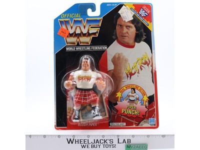 Rowdy Roddy Piper WWF Wrestling 1990 Hasbro Action Figure NEW MOSC SEALED