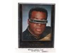 Geordi La Forge Star Trek Next Generation Levar Burton AUTOGRAPHED Plaque