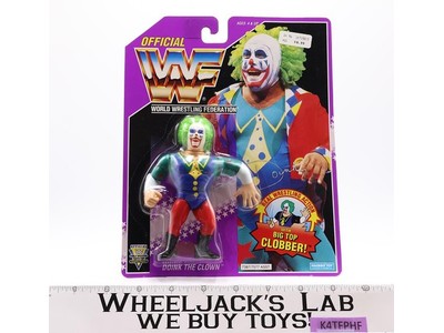 Doink the Clown WWF Wrestling 1993 Hasbro Action Figure NEW MOSC SEALED