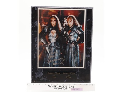 Lursa & B'Etor Duras Sisters Star Trek Barbara March AUTOGRAPHED Plaque