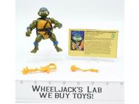 Sword Slicin' Leonardo W/Profile Card TMNT Teenage Mutant Ninja Turtle 1989