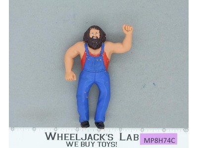 Hillbilly Jim 4.5" BENDIES Bendable 1985 WWF LJN Titan Sports Wrestling Figure