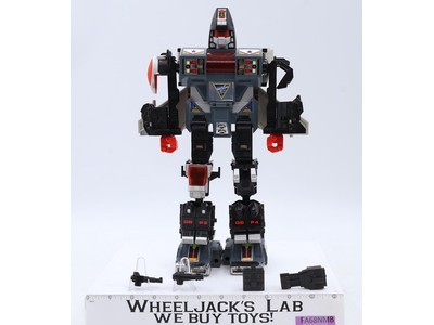 Grungy Power Warrior 100% Complete Gobots 1985 Tonka Vintage Figure