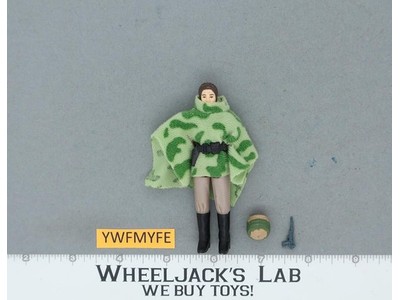 Princess Leia W/Combat Poncho 100% Complete Star Wars ROTJ 1984 Kenner NO REPRO