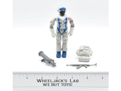 Snow Serpent BLACK V1 GI Joe 1985 Hasbro Action Figure Vintage