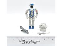 Snow Serpent BLACK V1 GI Joe 1985 Hasbro Action Figure Vintage