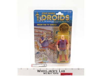 Jord Dusat AFA GRADED 80 80/85/85 Star Wars Droids 1985 Kenner NEW SEALED