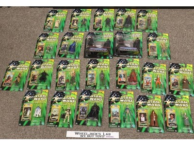 Lot of 23 Star Wars Power of the Jedi POTJ Action Figures Hasbro NEW MOSC SEALED