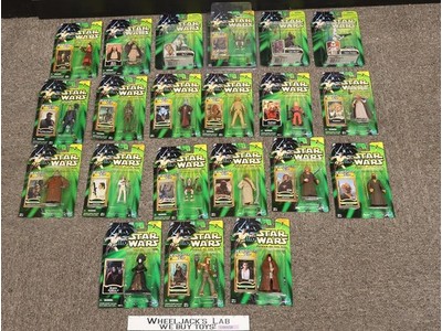 Lot of 21 Star Wars Power of the Jedi POTJ Action Figures Hasbro NEW MOSC SEALED